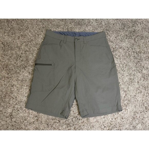 EDDIE BAUER Mens Nylon Shorts Hiking Outdoor Camping Travel Preppy Basic Sz 32 - Picture 1 of 11